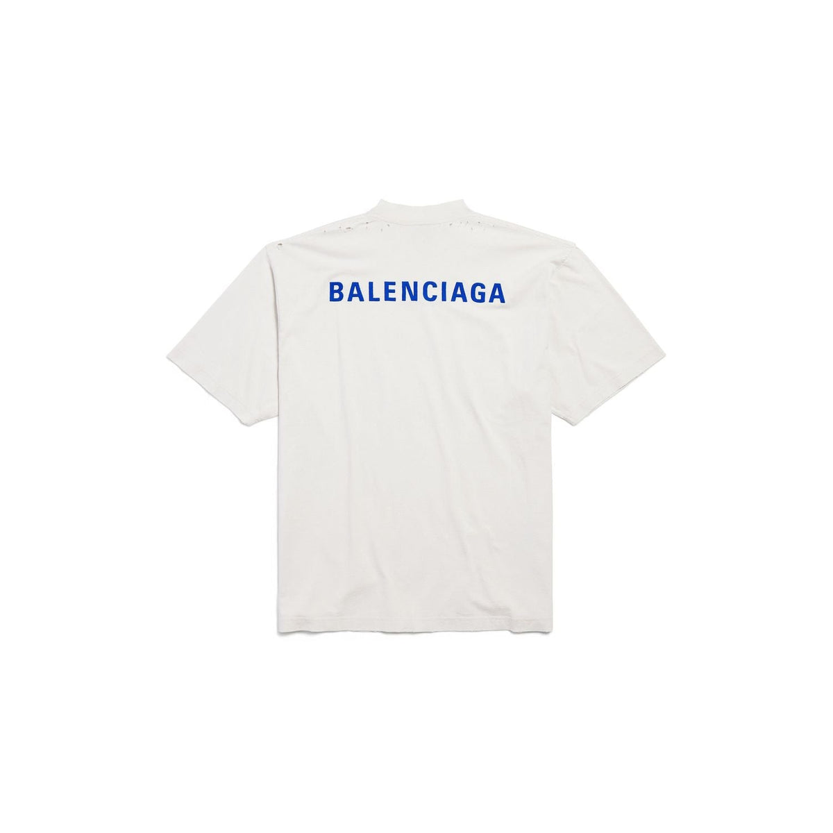 Balenciaga premium t-shirts & tops detail and craftsmanship close-up