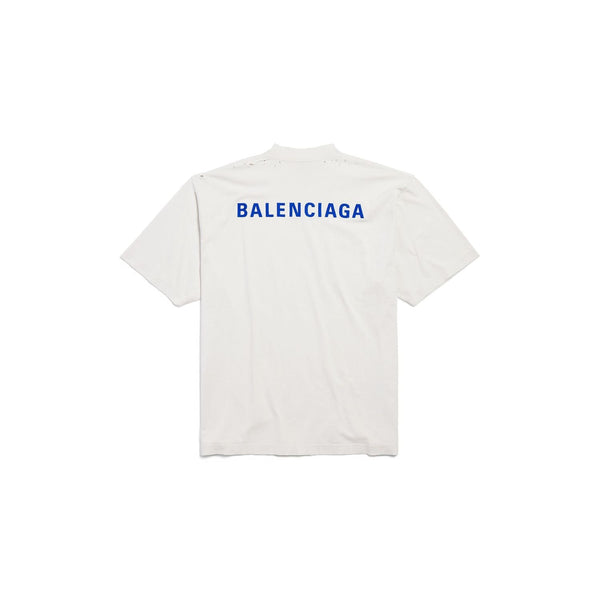 Balenciaga premium t-shirts & tops detail and craftsmanship close-up
