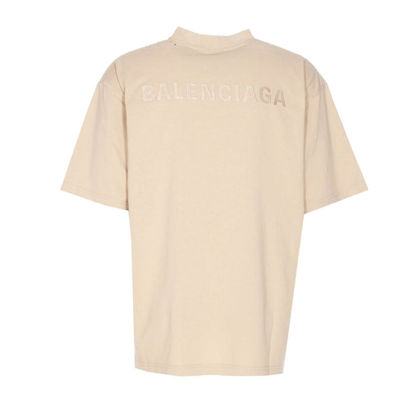 Balenciaga premium t-shirts & tops detail and craftsmanship close-up
