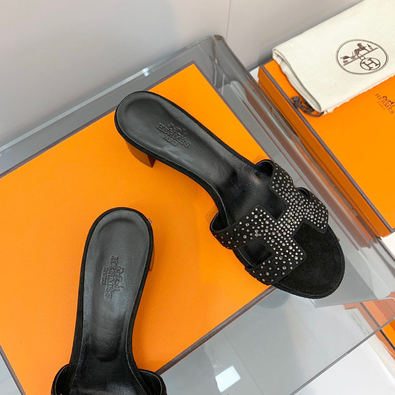 Hermes sandals Style 186 - back heel detail