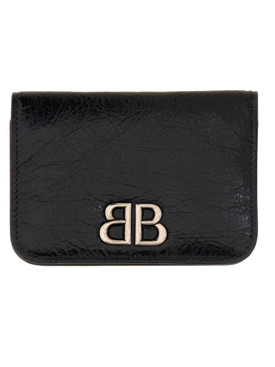 Balenciaga Wallets? BALENCIAGA Mini Leather Card Holder Compact Luxury Card Wallet