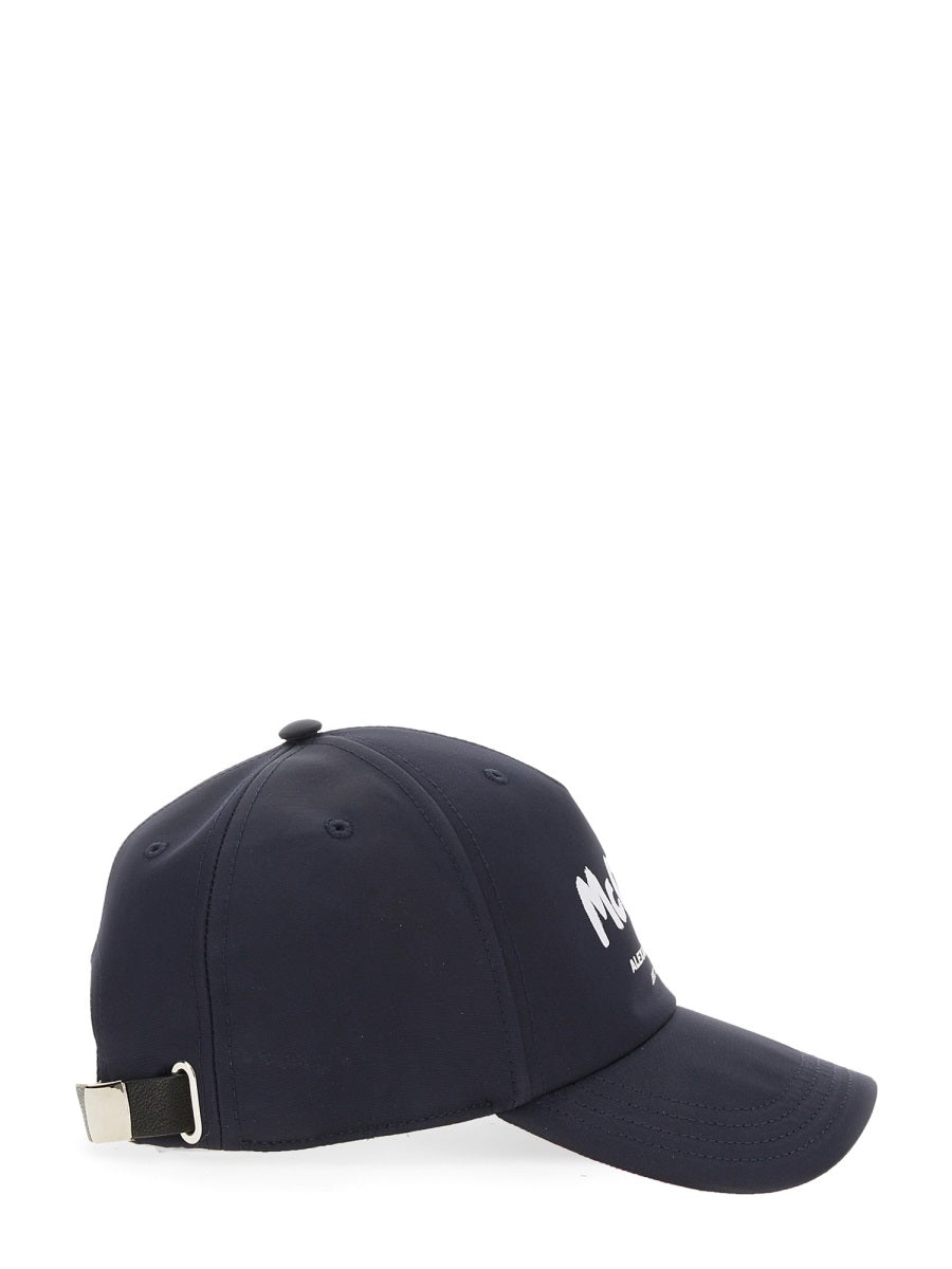 Alexander McQueen Hats? Alexander Mcqueen Men Graffiti Logo Hat Casual Everyday Designer Cap