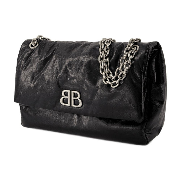 Balenciaga premium shoulder bags detail and craftsmanship close-up