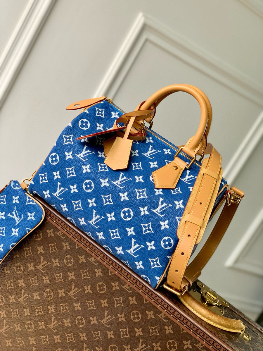 Louis Vuitton Bags- Louis Vuitton Lou Speedy P9 25 Bag Elegant Everyday Designer Handbag