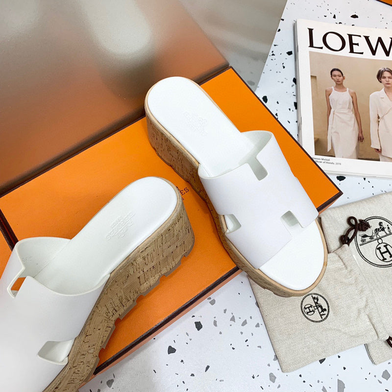 Hermes sandals Style 155 - back heel detail