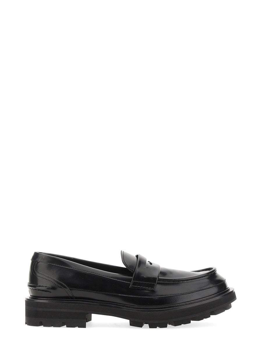 Alexander McQueen slides luxury designer piece front view