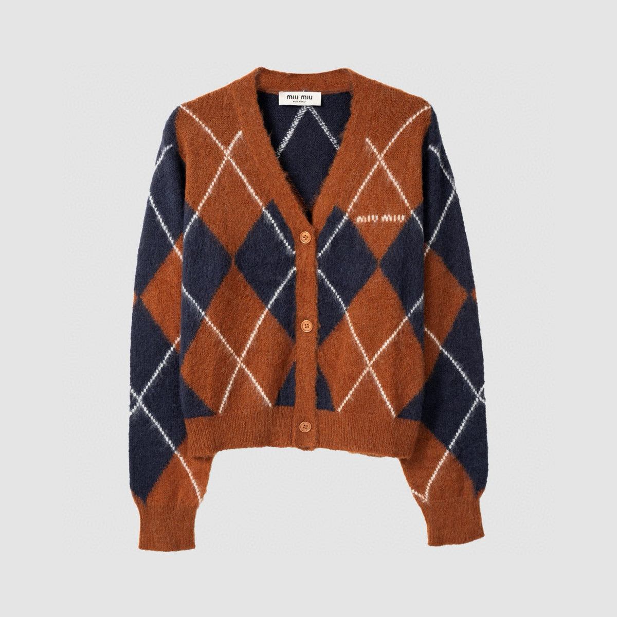 Sweaters- Miu M Cardigan Premium Casual Designer Knitwear