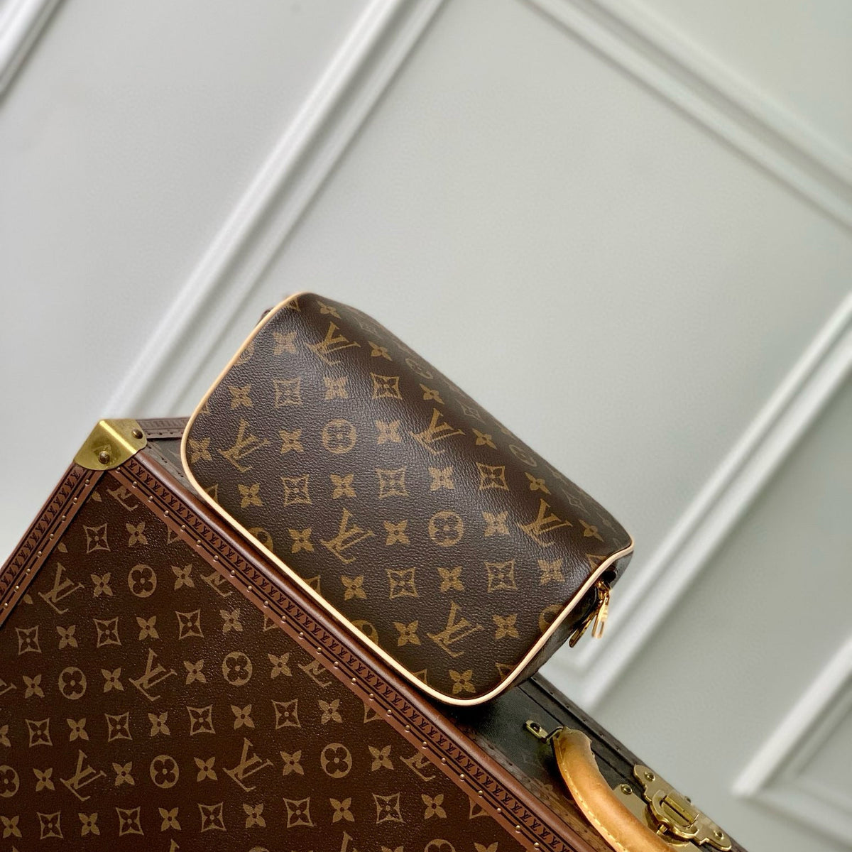 Louis Vuitton Bags- Louis Vuitton Lou Toiletry Bag Luxury Designer Leather Handbag