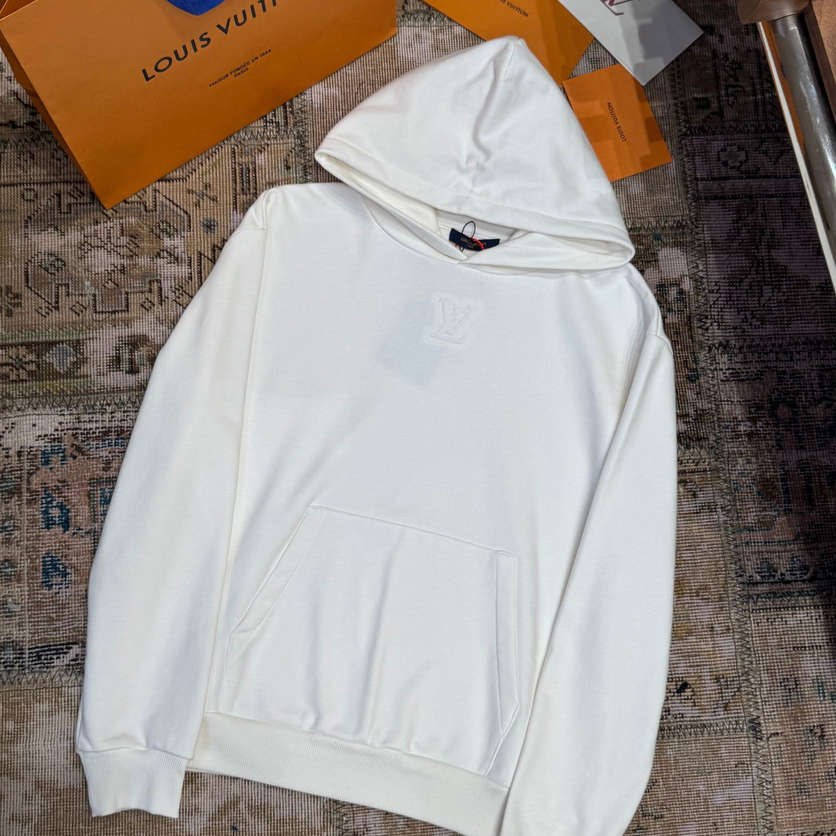 Louis Vuitton Hoodies- Louis Vuitton Lou Hoodie Comfortable Luxury Streetwear Hoodie