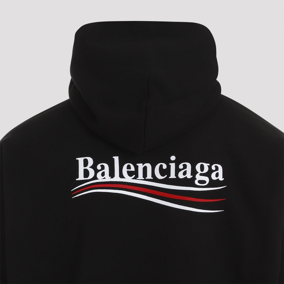 Balenciaga Hoodies- BALENCIAGA Cotton Hoodie with Ribbed Edges for Men - FW25 Collection Comfortable Luxury Streetwear Hoodie