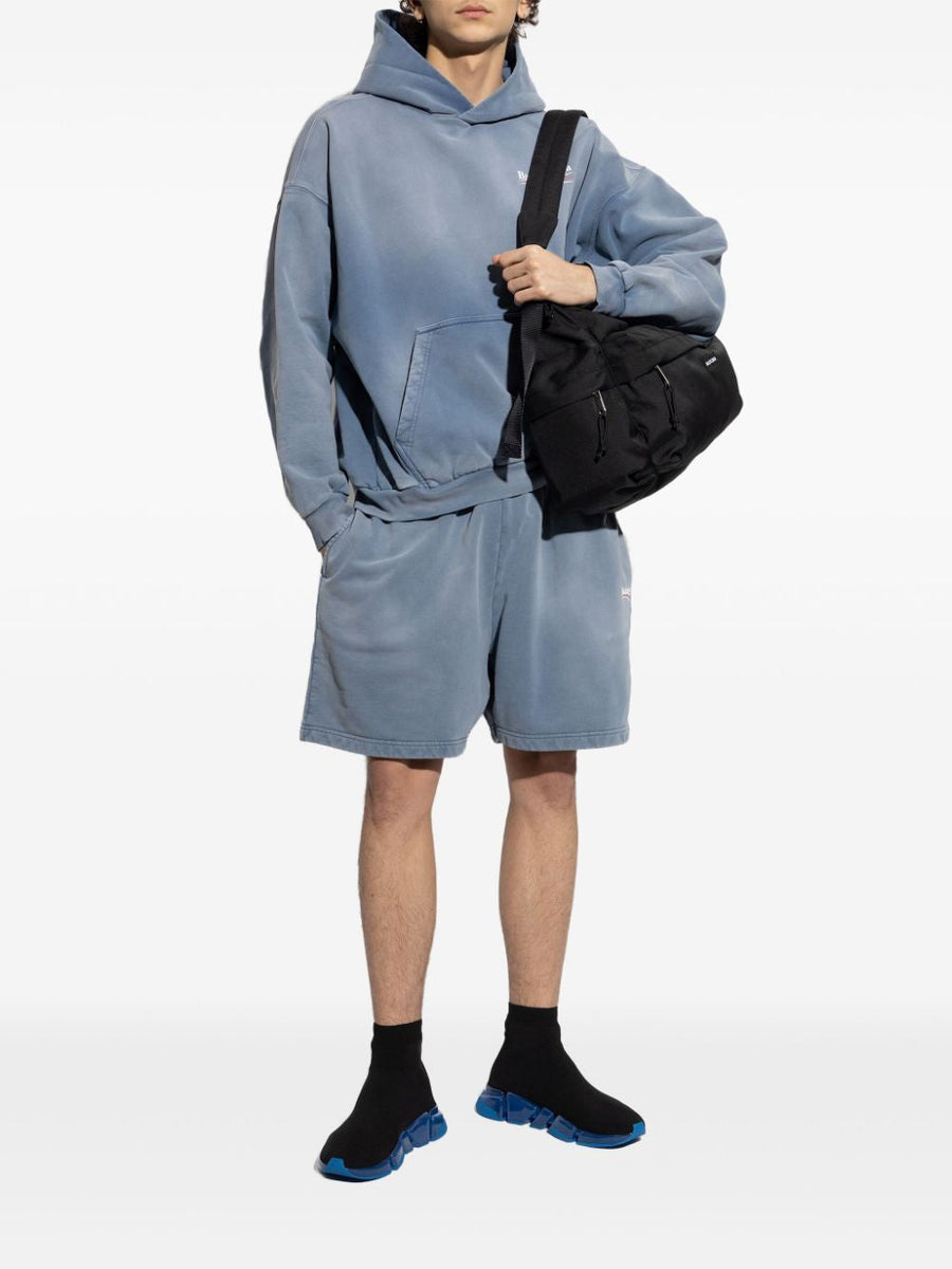 Balenciaga Hoodies? BALENCIAGA Medium Fit Hoodie for Men Comfortable Luxury Streetwear Hoodie