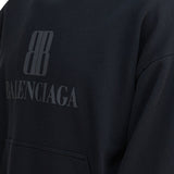 Close-up of Balenciaga jerseys & knitwear hardware and fine stitching