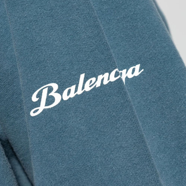 Close-up of Balenciaga jerseys & knitwear hardware and fine stitching