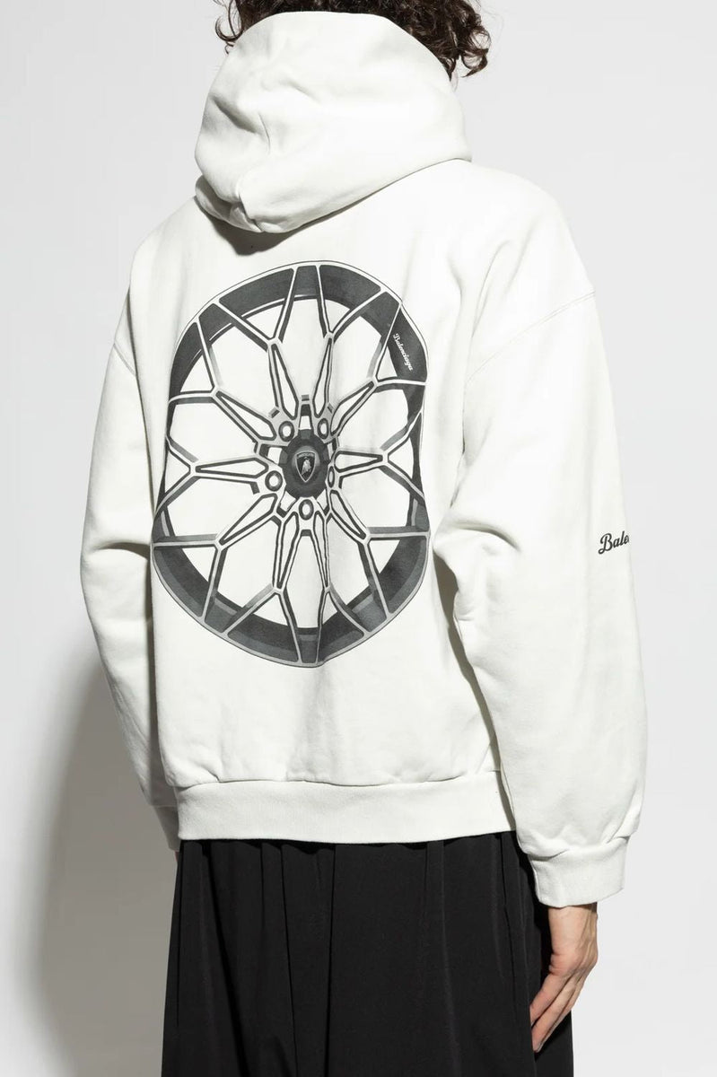 Balenciaga Hoodies- BALENCIAGA Medium Fit Hoodie Comfortable Luxury Streetwear Hoodie