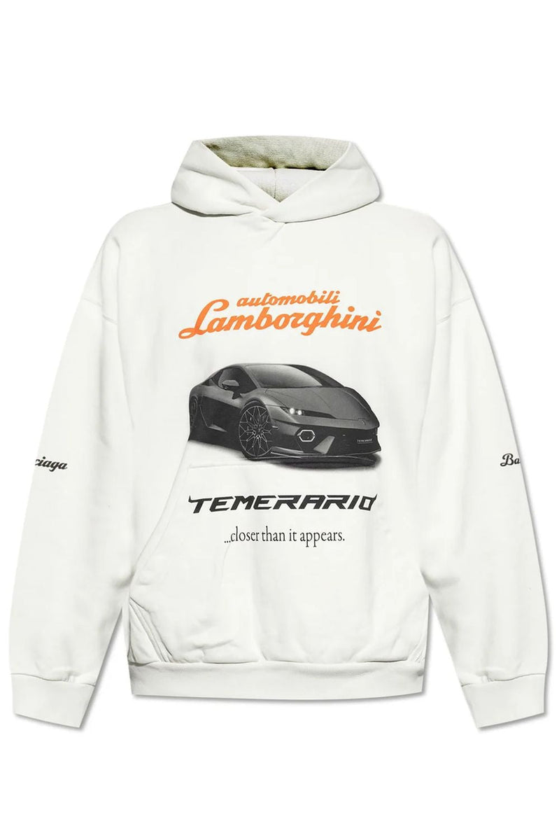 Balenciaga Hoodies? BALENCIAGA Medium Fit Hoodie Comfortable Luxury Streetwear Hoodie