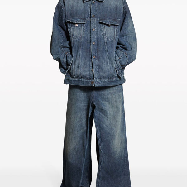 Balenciaga premium outerwear detail and craftsmanship close-up