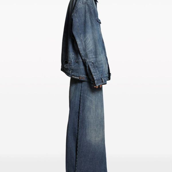 Balenciaga outerwear side profile designer luxury fashion