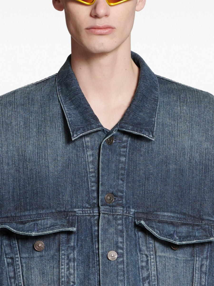Balenciaga outerwear lifestyle shot premium designer piece