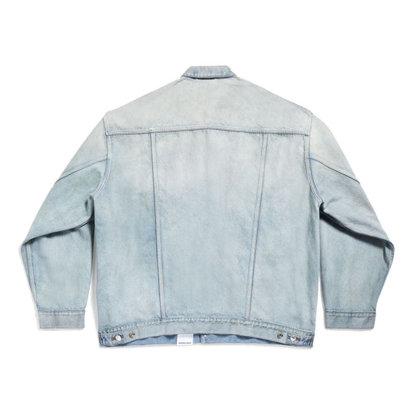 Balenciaga premium outerwear detail and craftsmanship close-up