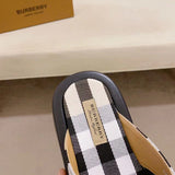 Burberry shoes Style 026 - back heel detail