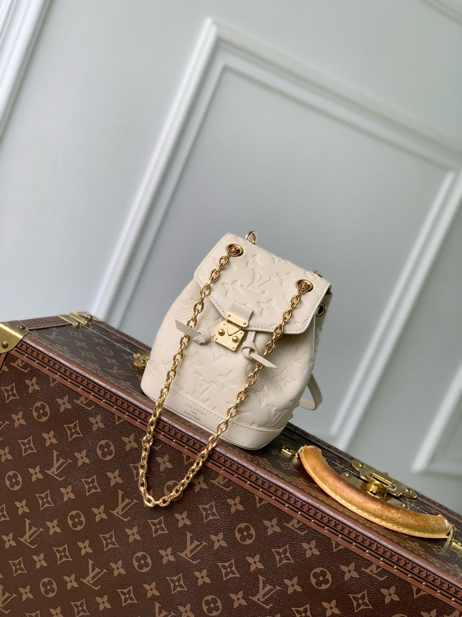 Velouxe Bags?  Velouxe Lou Nano Noe Backpack Luxury Designer Leather Handbag
