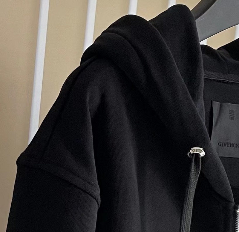 Close-up of Givenchy designer clothing craftsmanship