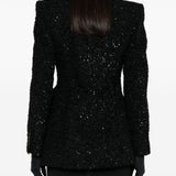 Balenciaga premium outerwear detail and craftsmanship close-up