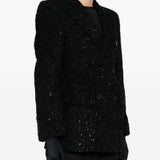 Balenciaga outerwear side profile designer luxury fashion