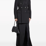 Balenciaga premium outerwear detail and craftsmanship close-up