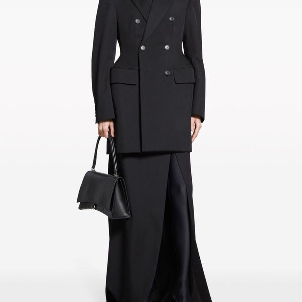 Balenciaga premium outerwear detail and craftsmanship close-up