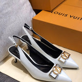 Close-up detail view of Louis Vuitton luxury piece style No.125