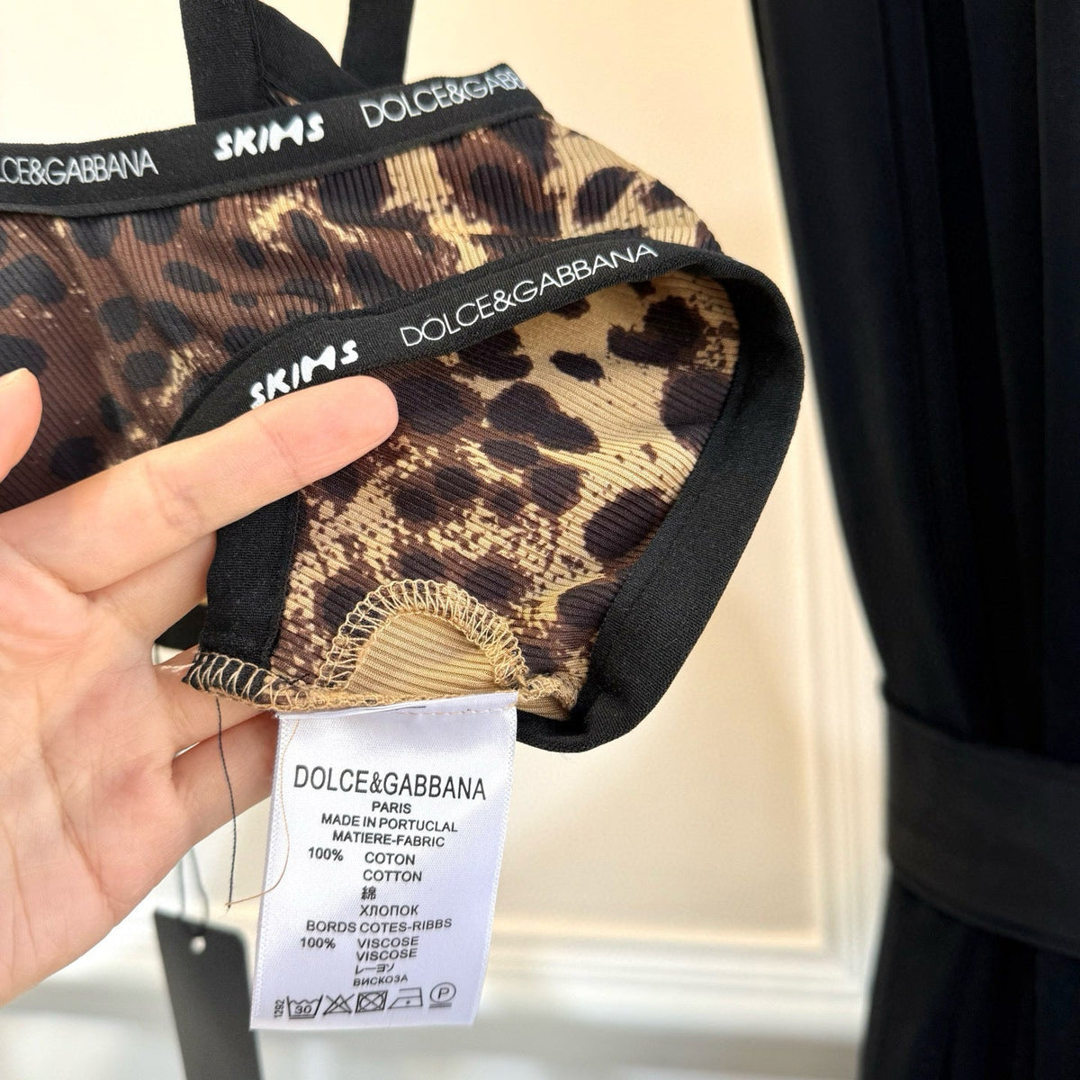 Accessories- Skims x Dg Bra Set Luxury Designer Fashion Accessory