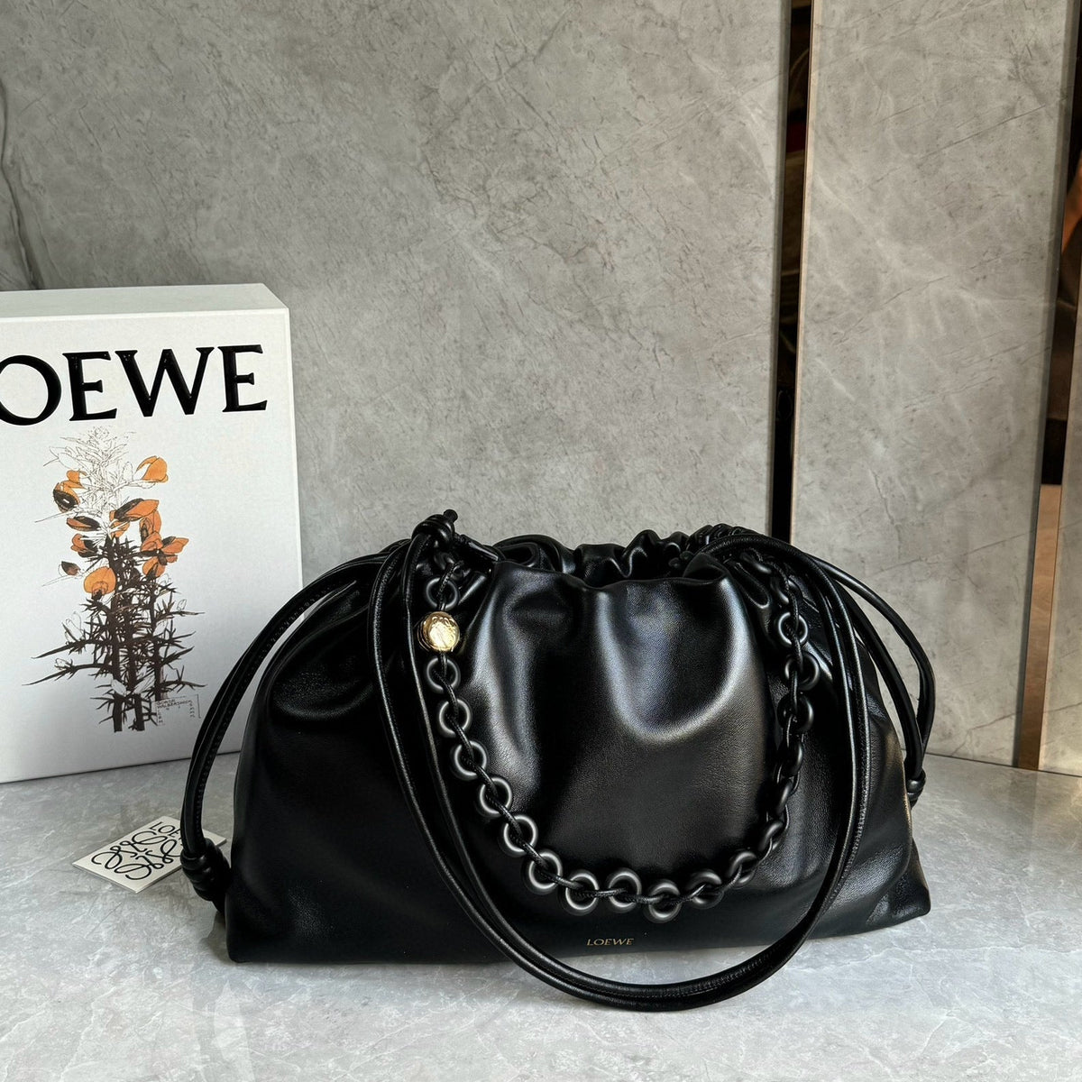 Bags- Loew Large Flamenco Bag Premium Designer Shoulder Bag