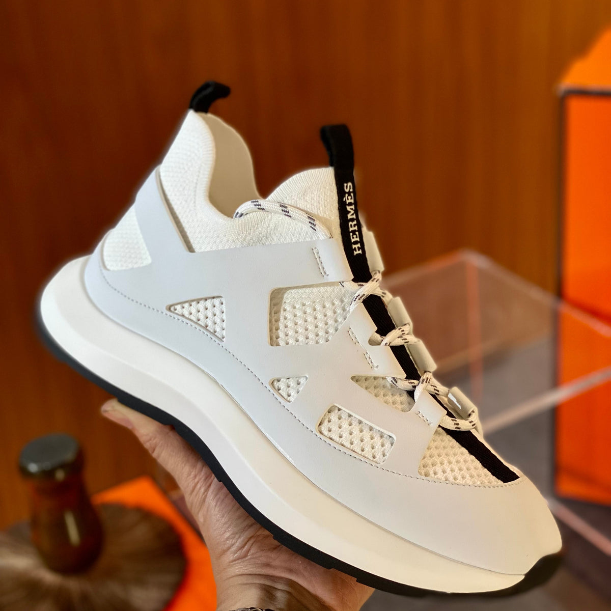 Shoes- Herm Katana Sneakers Premium Designer Casual Shoes