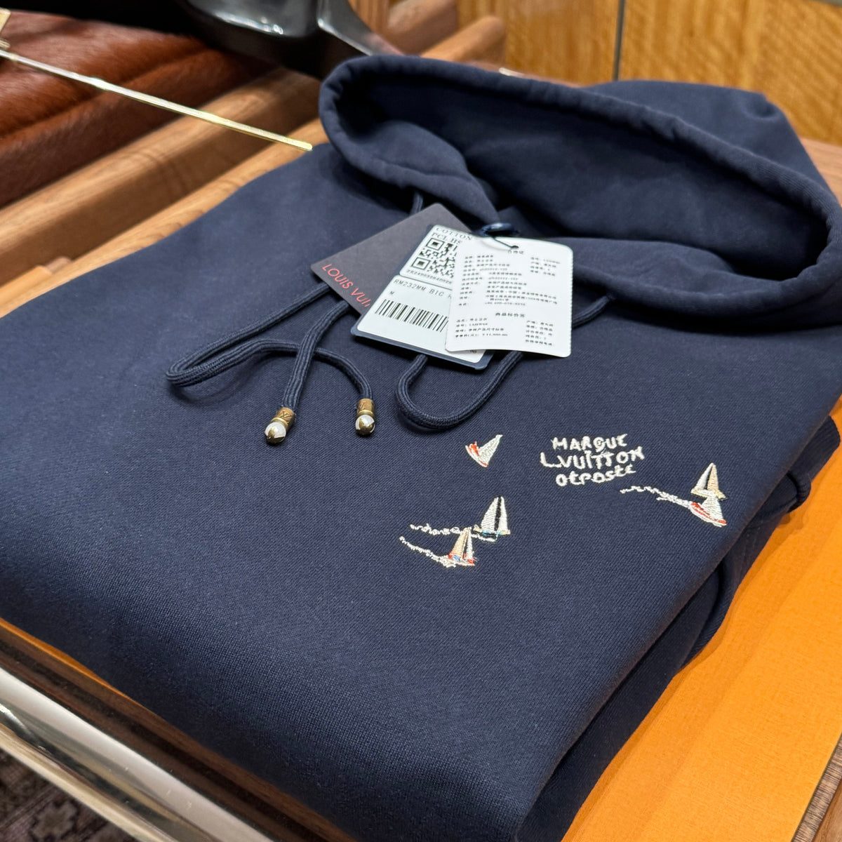 Louis Vuitton Hoodies- Louis Vuitton Lou Hoodie Premium Designer Casual Hoodie
