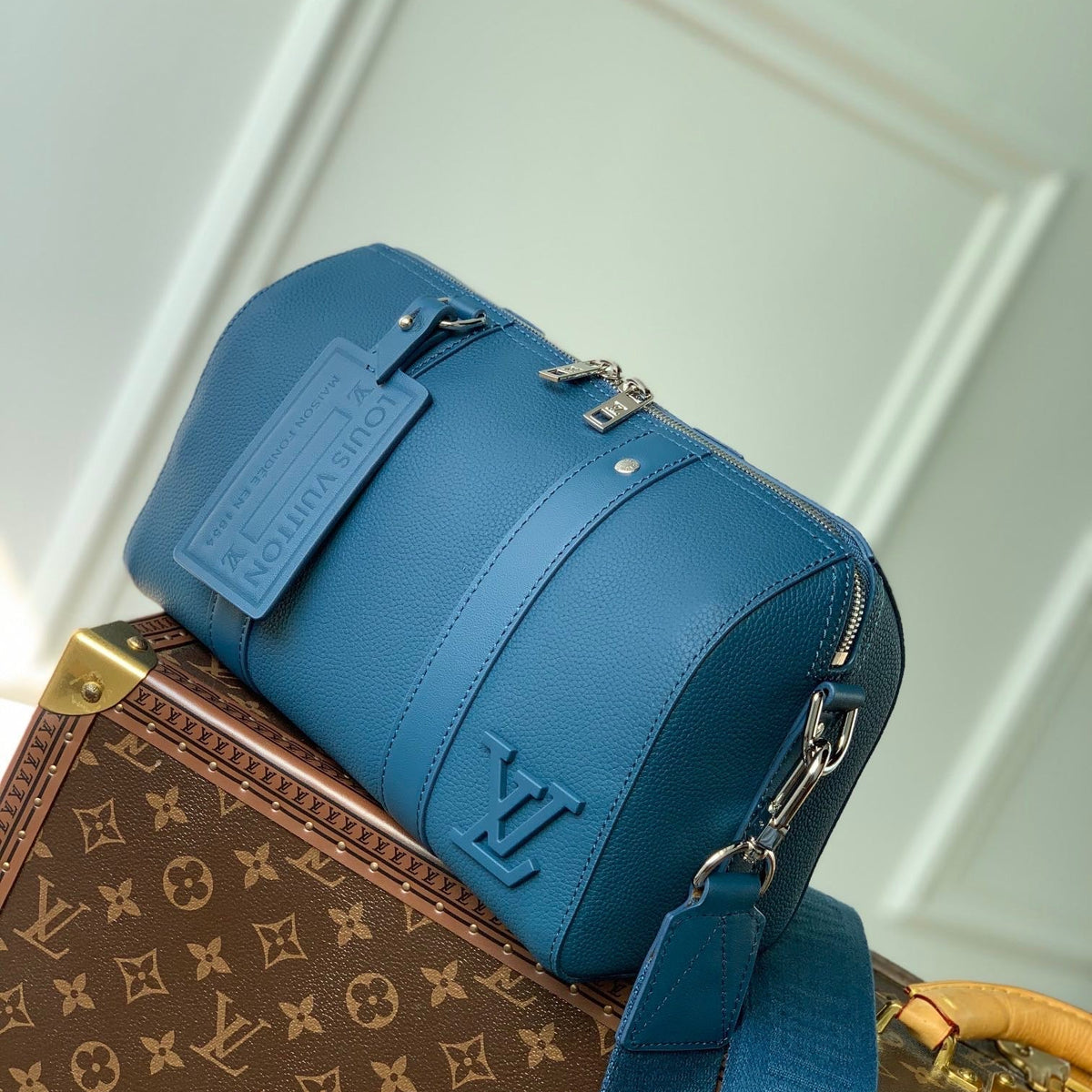 Louis Vuitton Bags- Louis Vuitton Lou City Keepall Bag Luxury Designer Leather Handbag