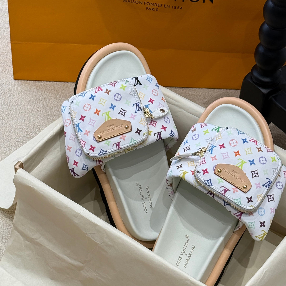 Louis Vuitton Accessories- Louis Vuitton Lou Pillow Mules Premium Everyday Designer Accessory