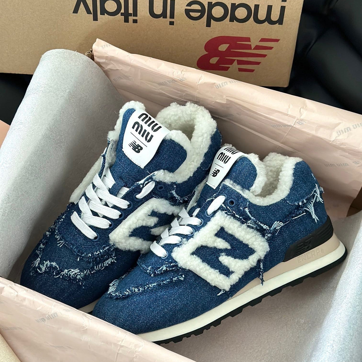 New Balance Shoes- New Balance Miu M x New Balance Trainers Luxury Lifestyle Designer Footwear