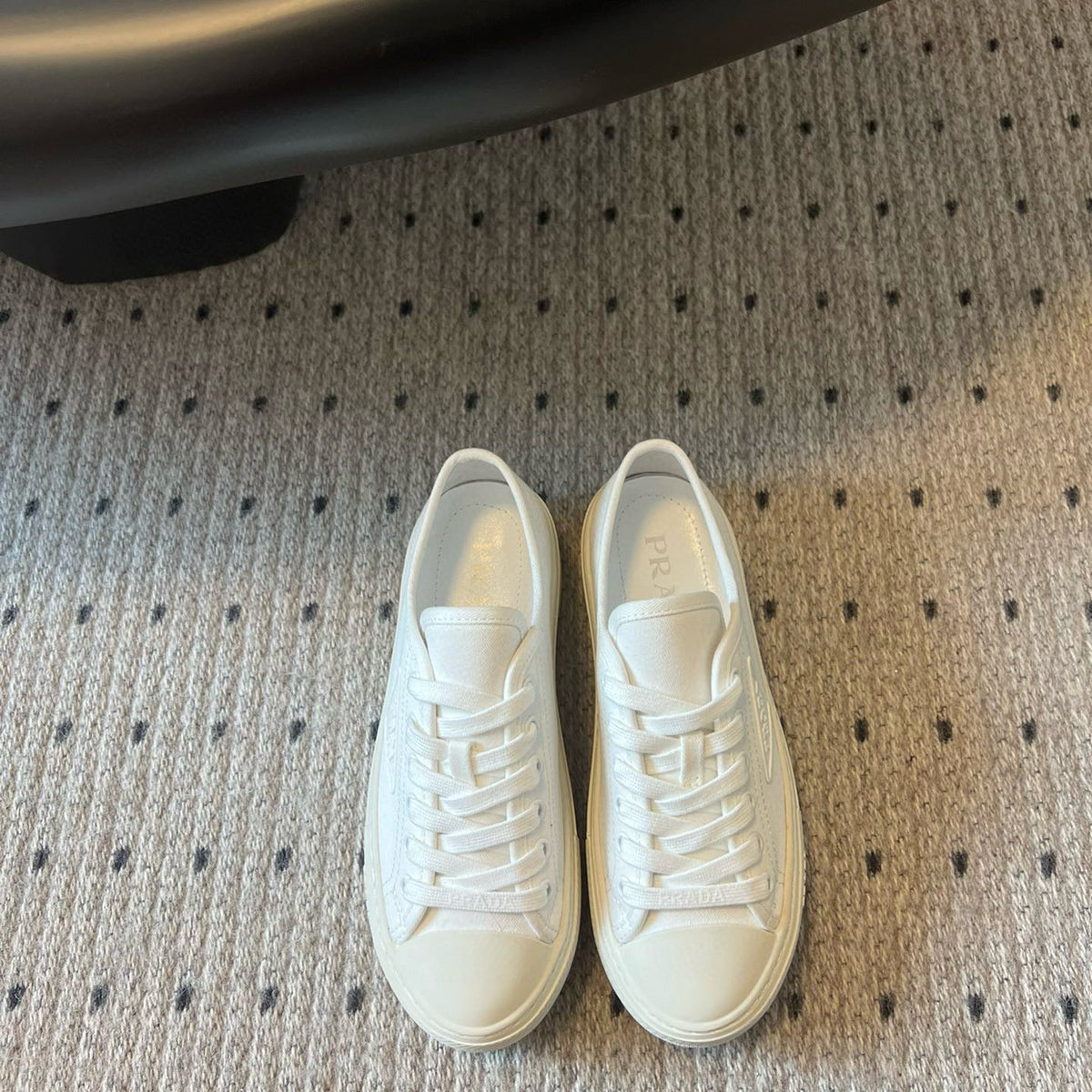 Shoes- Pd Fabric Sneakers Premium Designer Casual Shoes