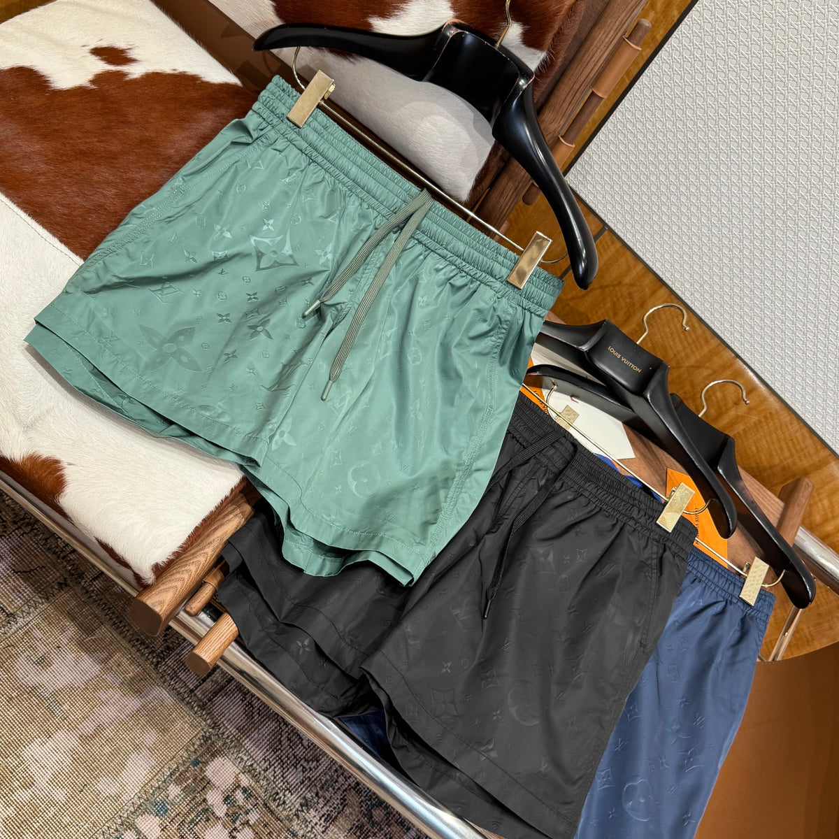 Louis Vuitton Shorts- Louis Vuitton Lou Shorts Premium Designer Casual Shorts