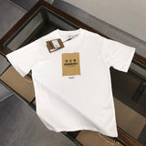 Burberry luxury t-shirt detail shot