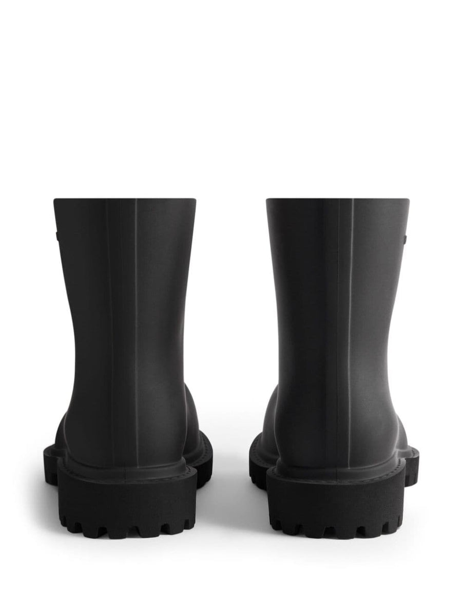 Balenciaga Shoes? BALENCIAGA Mini Steroid Logo-Emerging Ankle Boots Luxury Lifestyle Designer Footwear