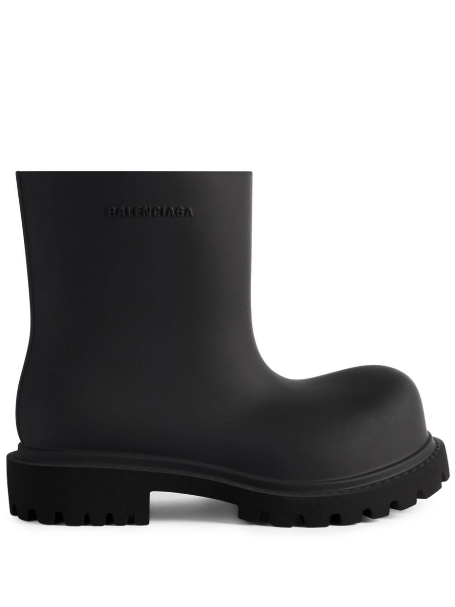 Balenciaga Shoes? BALENCIAGA Mini Steroid Logo-Emerging Ankle Boots Luxury Lifestyle Designer Footwear