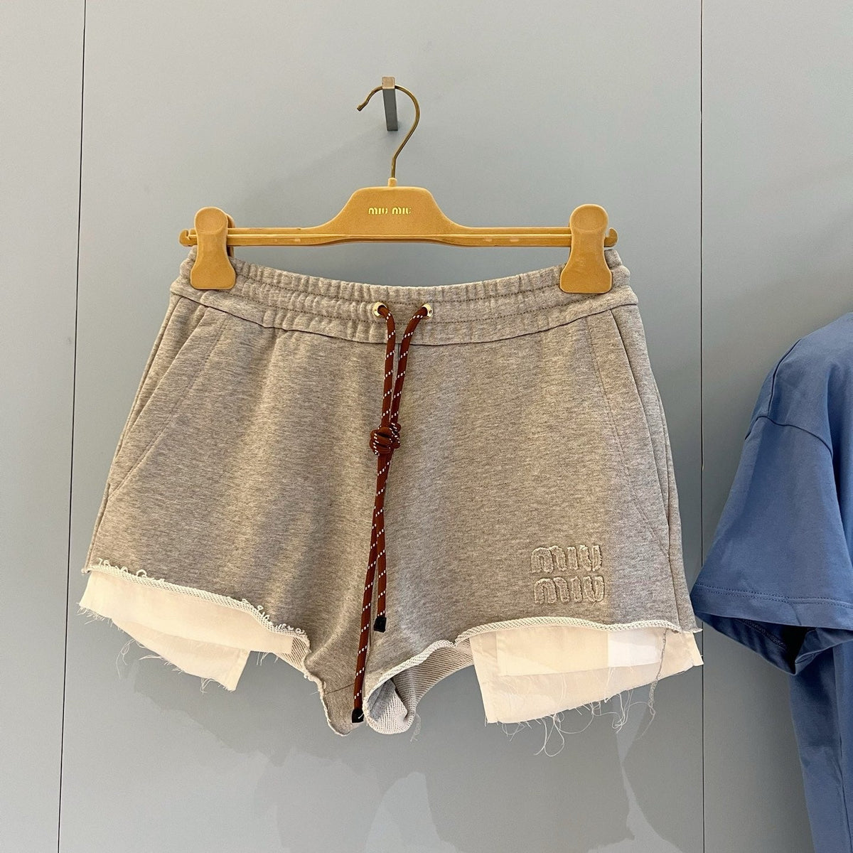 Shorts- Miu M Shorts Premium Designer Casual Shorts