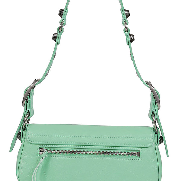 Balenciaga premium crossbody detail and craftsmanship close-up