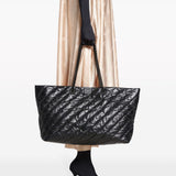 Balenciaga premium totes detail and craftsmanship close-up