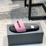 Balenciaga White Ankle Strap Sandals - Side Profile View