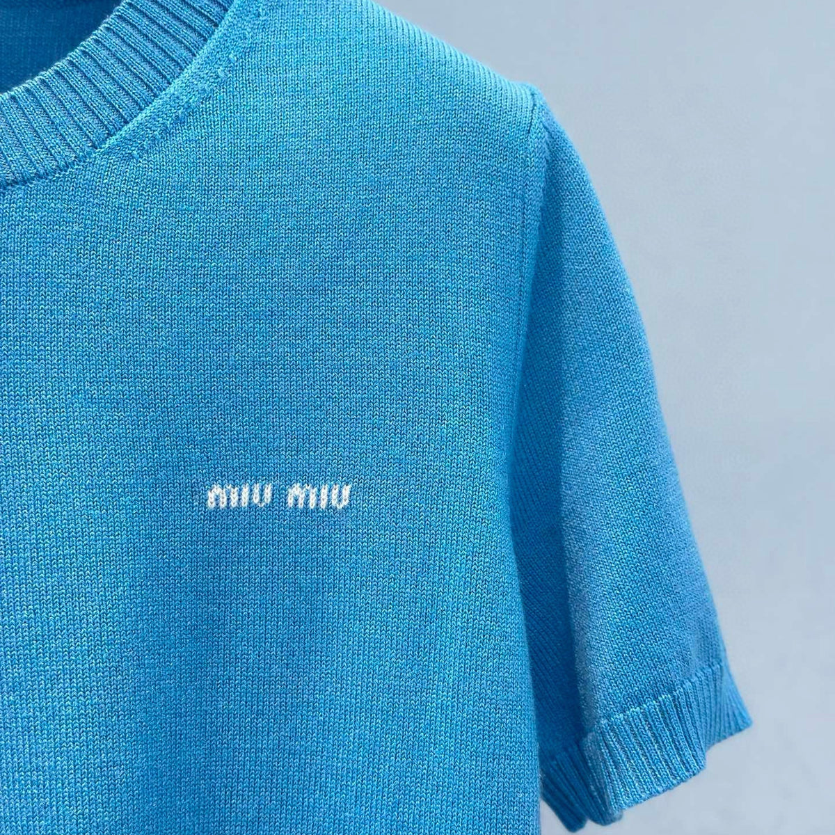 Tops- Miu M Top Elegant Everyday Designer Top