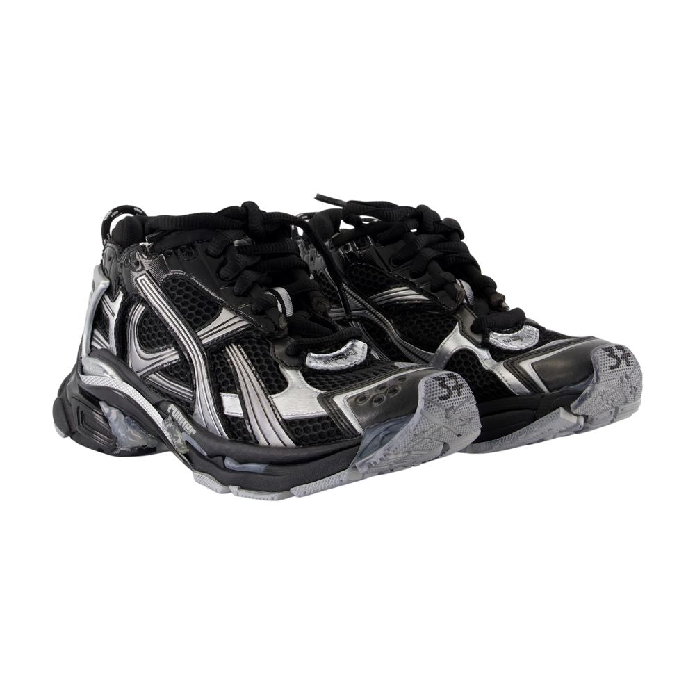 Balenciaga premium sneakers detail and craftsmanship close-up