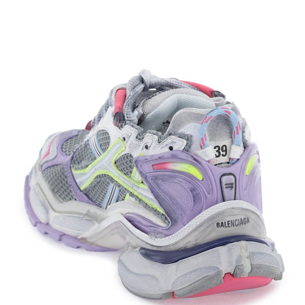 Close-up of Balenciaga sneakers hardware and fine stitching
